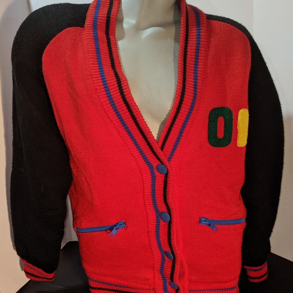 Vintage 1980s Lizwear Cardigan Jacket